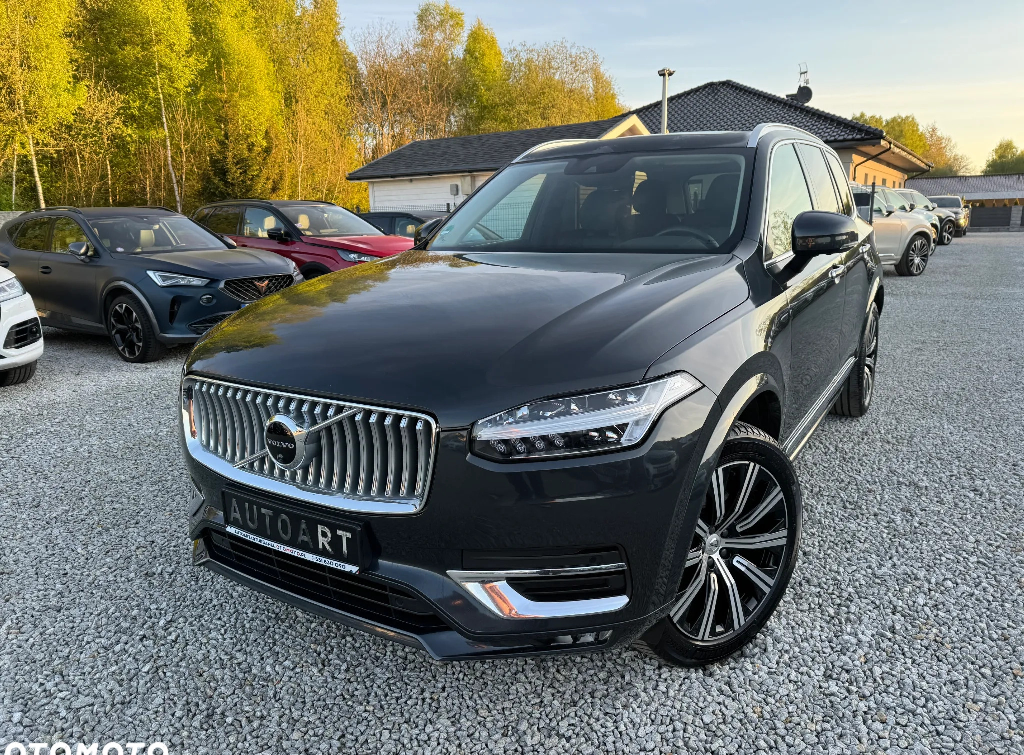 Volvo XC 90 cena 219990 przebieg: 139000, rok produkcji 2021 z Skępe małe 781